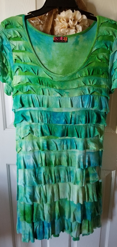 Isle Apparel ruffle dress